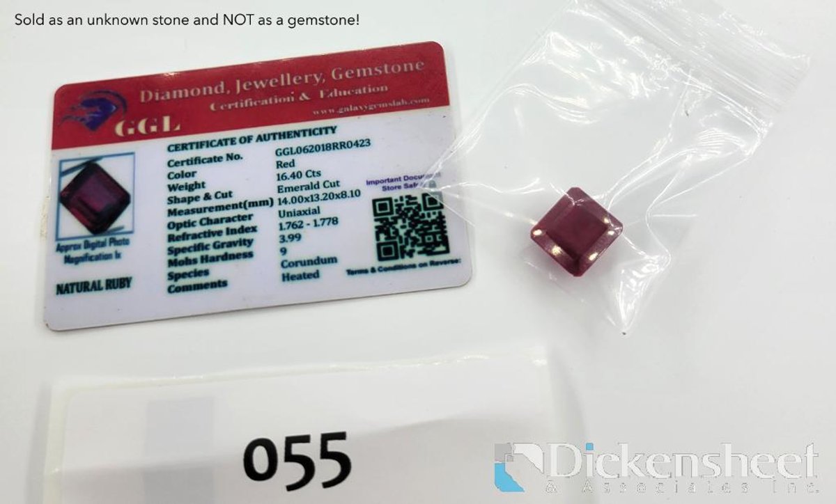 Unknown Red Stone