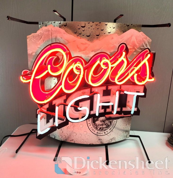 Coors Neon Sign