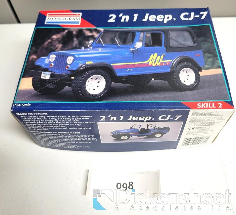 Jeep Car Model Kit