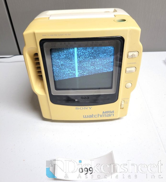 Vintage Mini TV, Sony Watchman