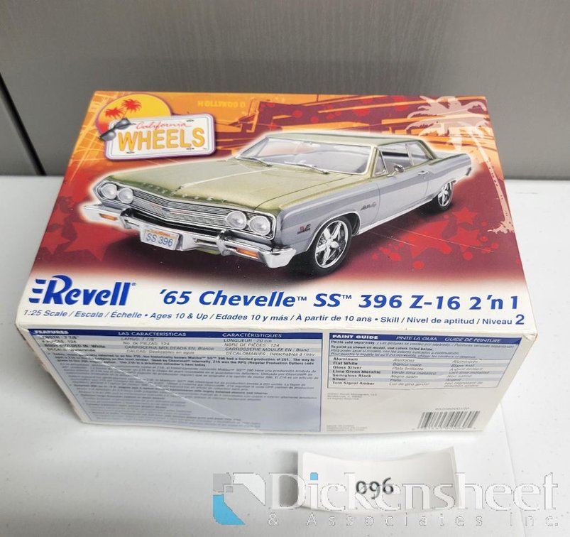 1965 Chevelle Car Model Kit