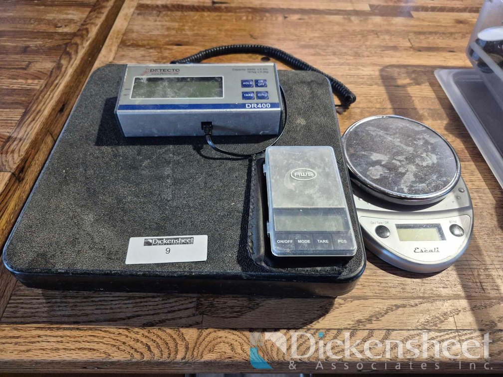 LOT OF DIGITAL SCALES - QTY (3)
