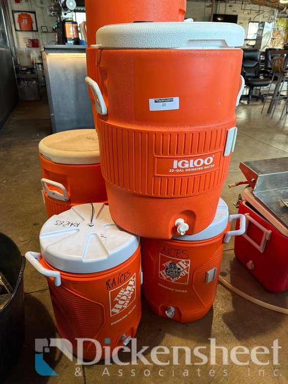 LOT OF (3) IGLOO WATER COOLERS