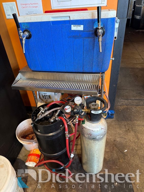 COLEMAN PORTABLE KEG COOLER