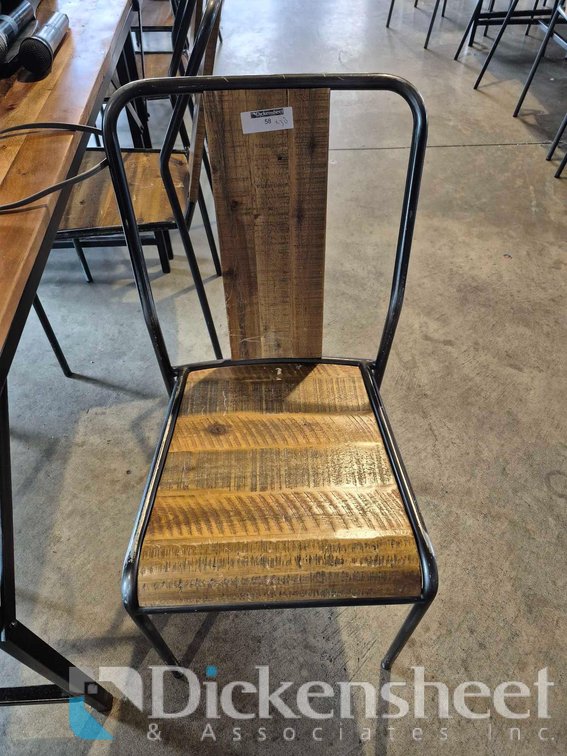 LOT OF MATCHING HIGH BACK DINING CHAIRS - QTY (30)