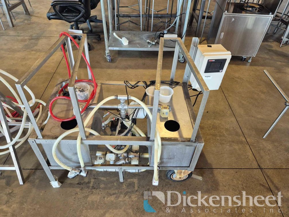 EZ SERIES SEMI AUTOMATIC, DUAL STATION SEMI KEG WASHER 