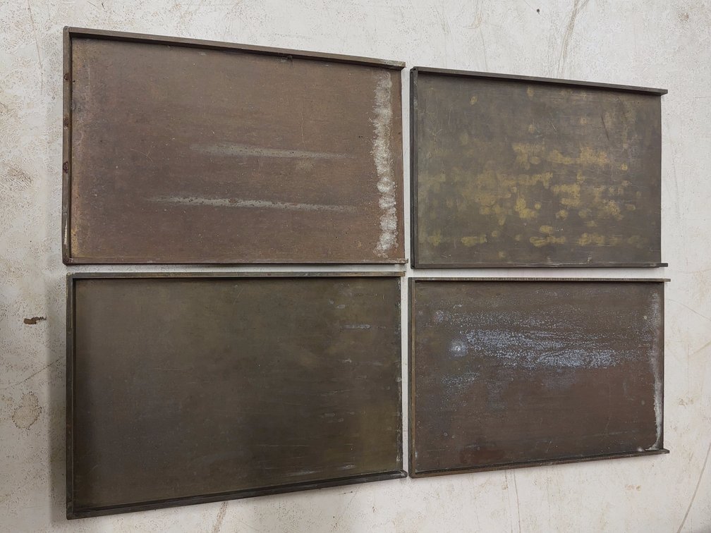 4 Brass Galley Trays