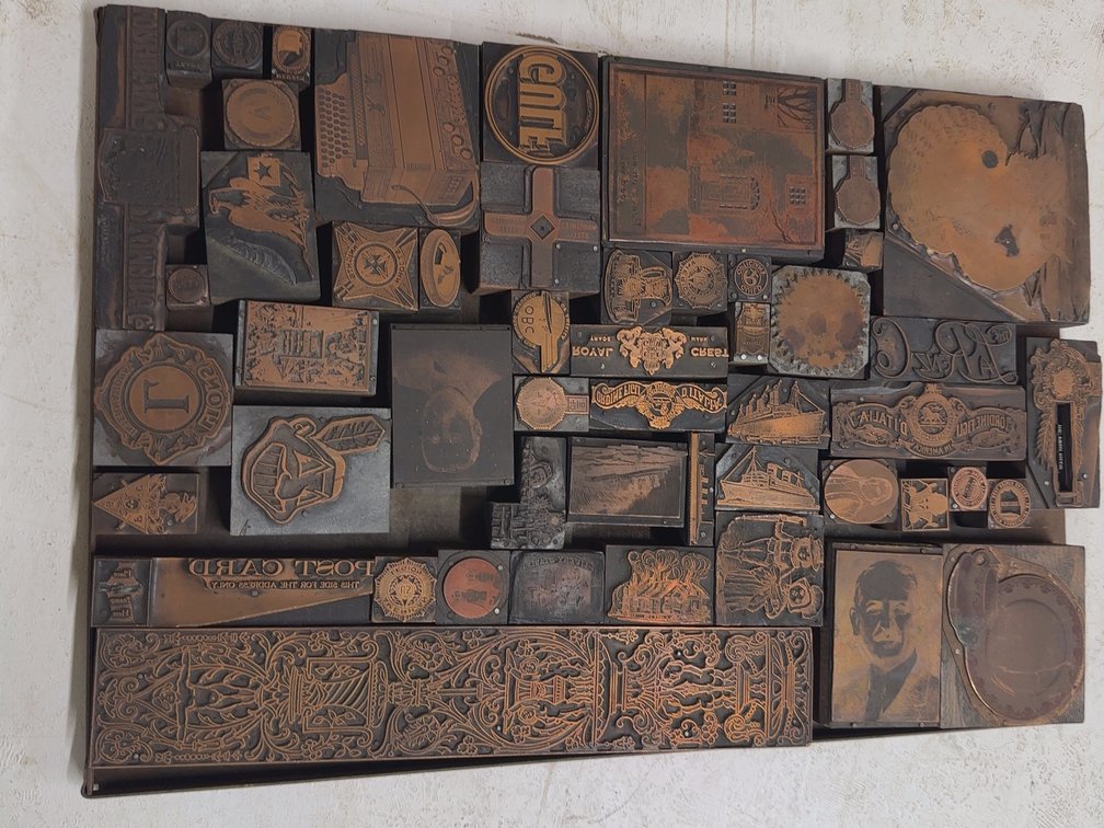 Copper Printing Blocks