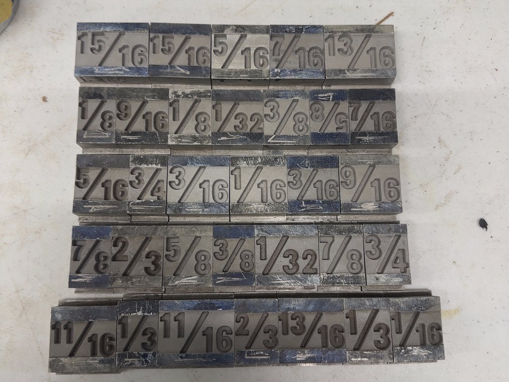 Ludlow Giant Fraction Matrices