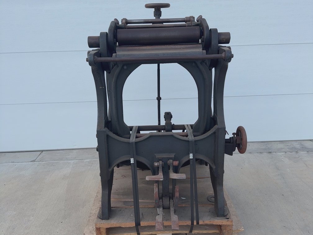 Geo. H Sanborn Rounder Backer