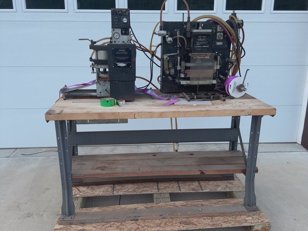 Ribbon Cutting /Stamping Machine