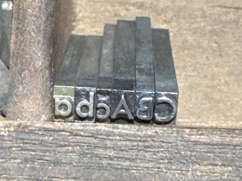 12 Pt Lead Type