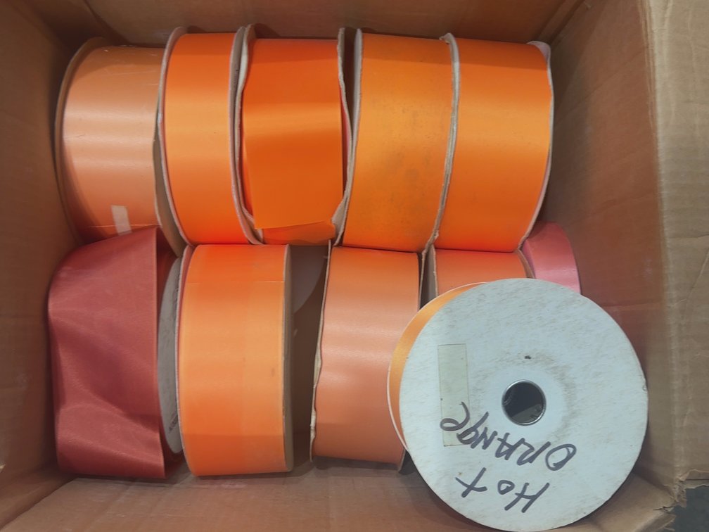 Orange Scher Ribbon
