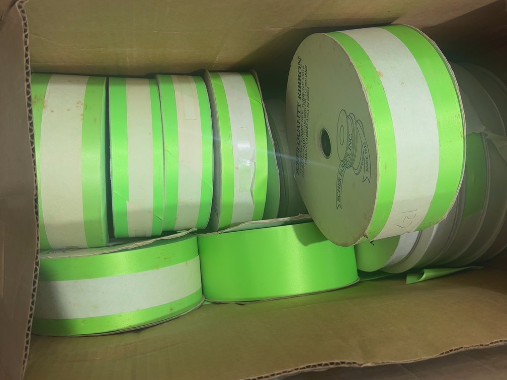 Green Scher Ribbon