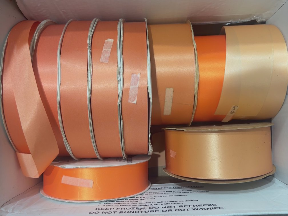 Orange Scher Ribbon