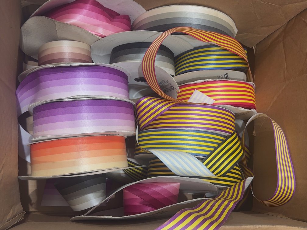 Striped Scher Ribbon