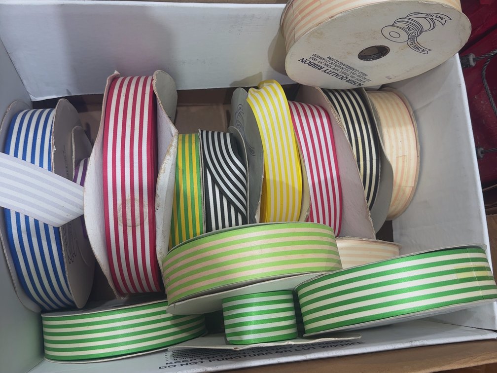 Striped Scher Ribbon