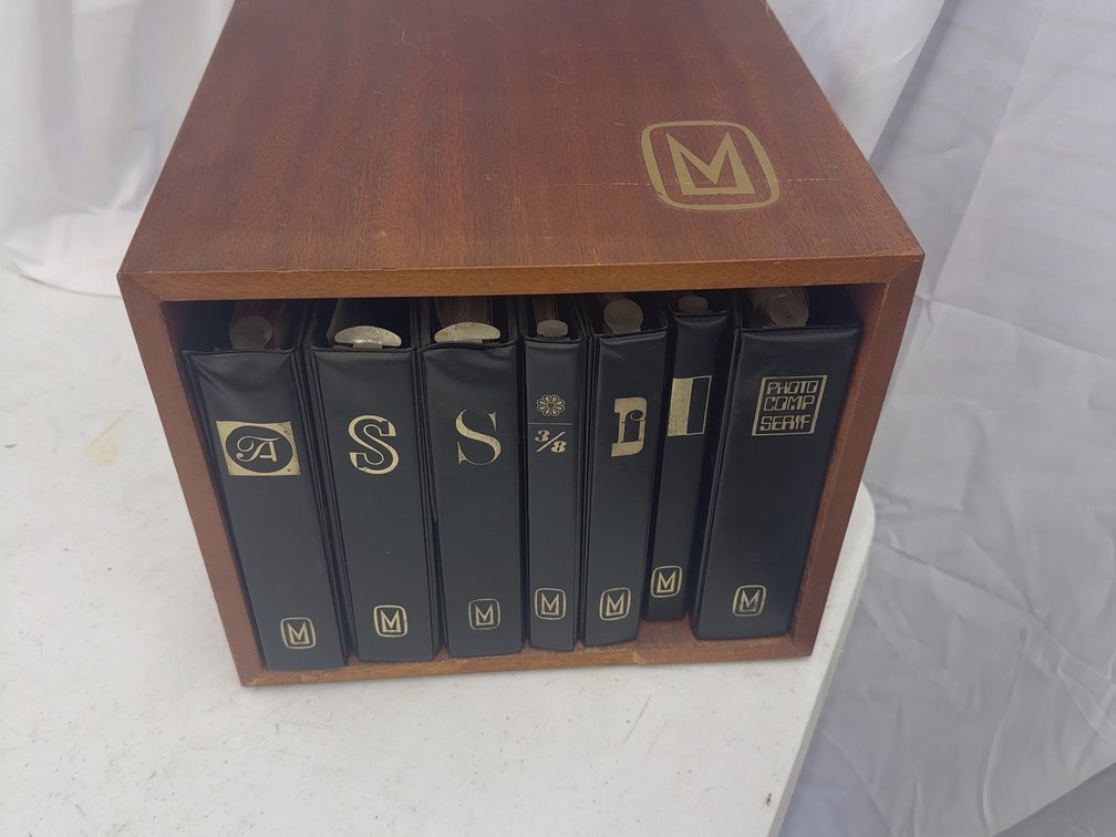 Monotype Typefaces Folder Box Set