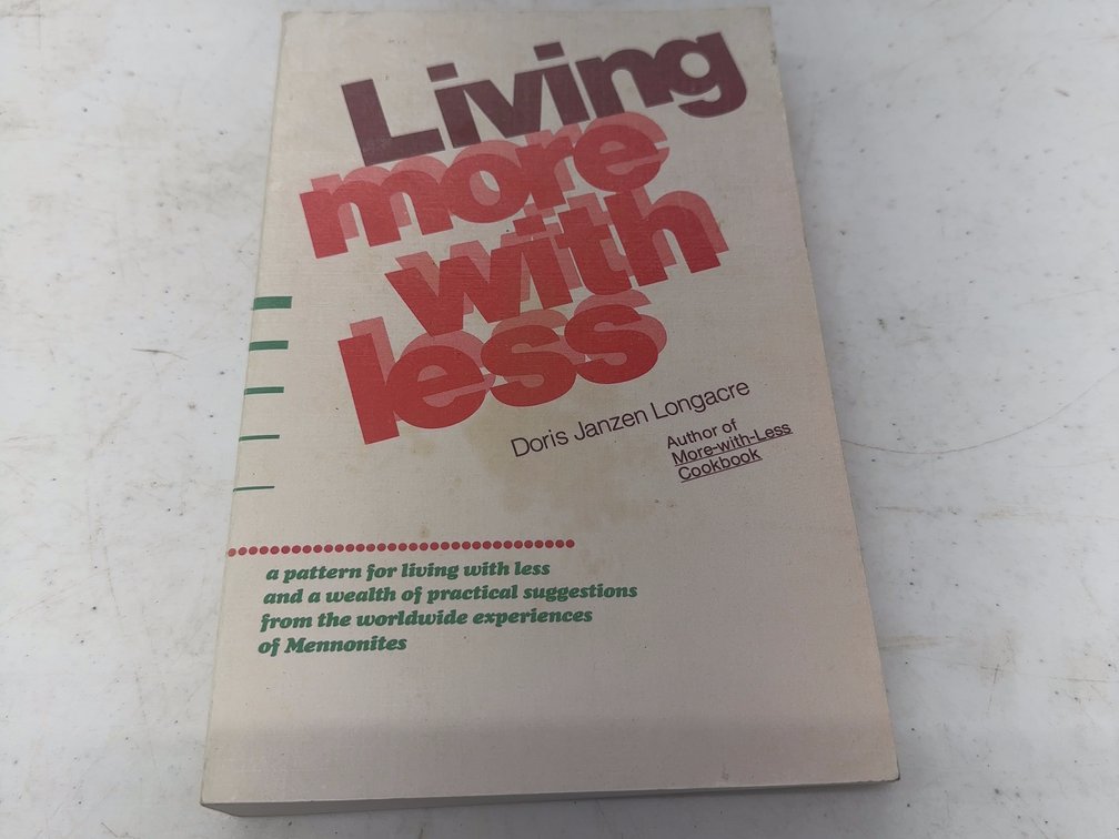 Living More With Less