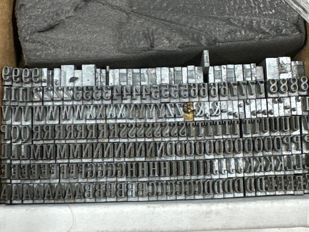 12 Pt Lead Type