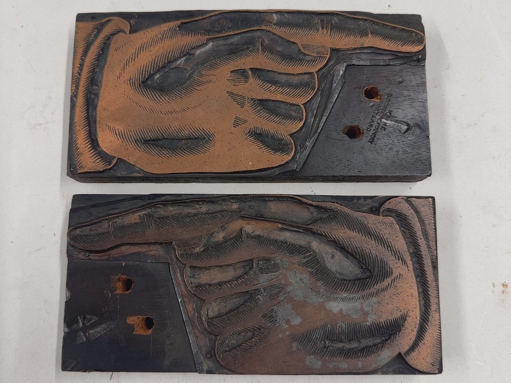 Brass Printing Blocks