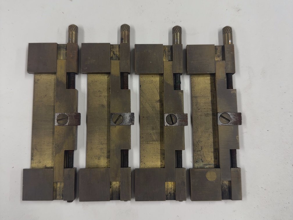4 - 2.25” Brass Pallets