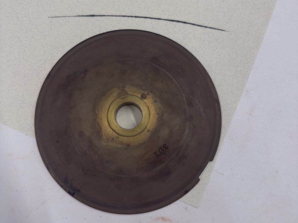 Brass Thin Line Wheel