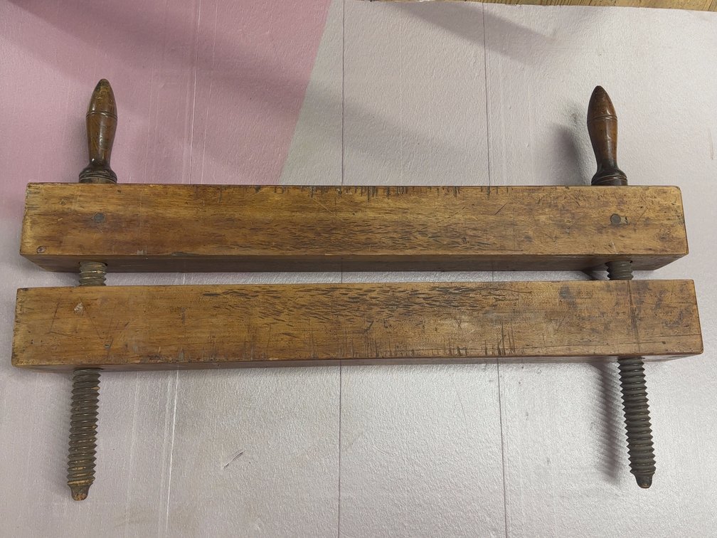 Wooden Hickok Lying Press