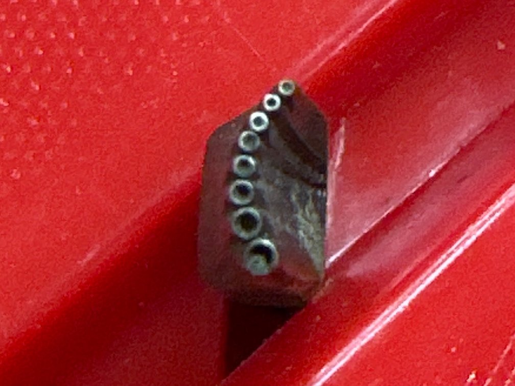 F. Klement Brass Hand Tool