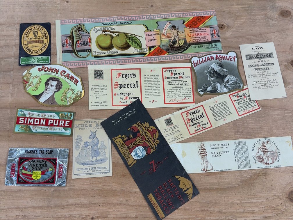Vintage Labels