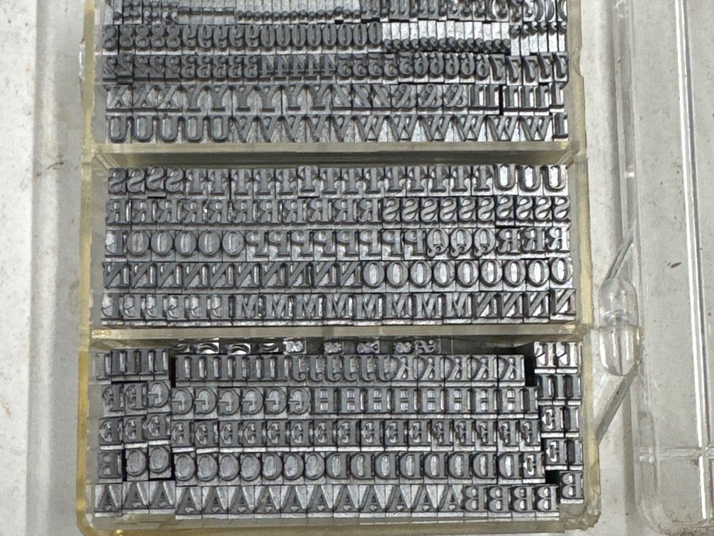 12 Pt Lead Type