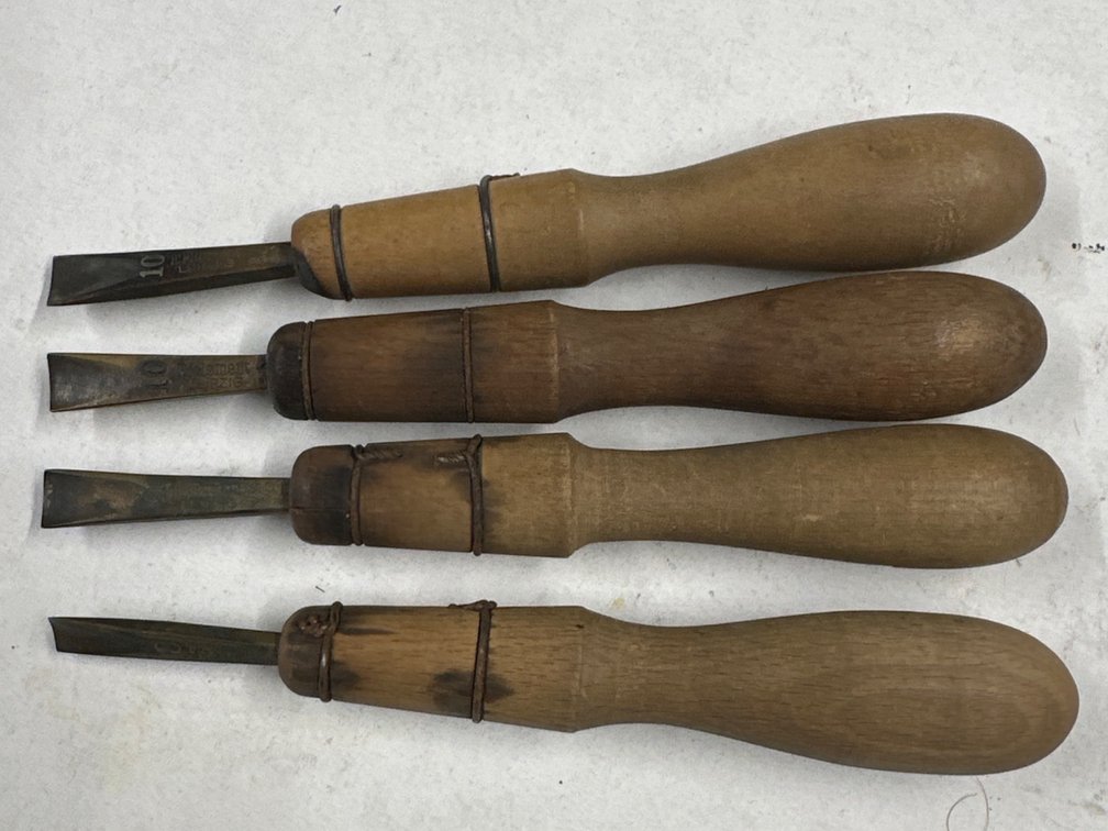 F. Klement Brass Gouges