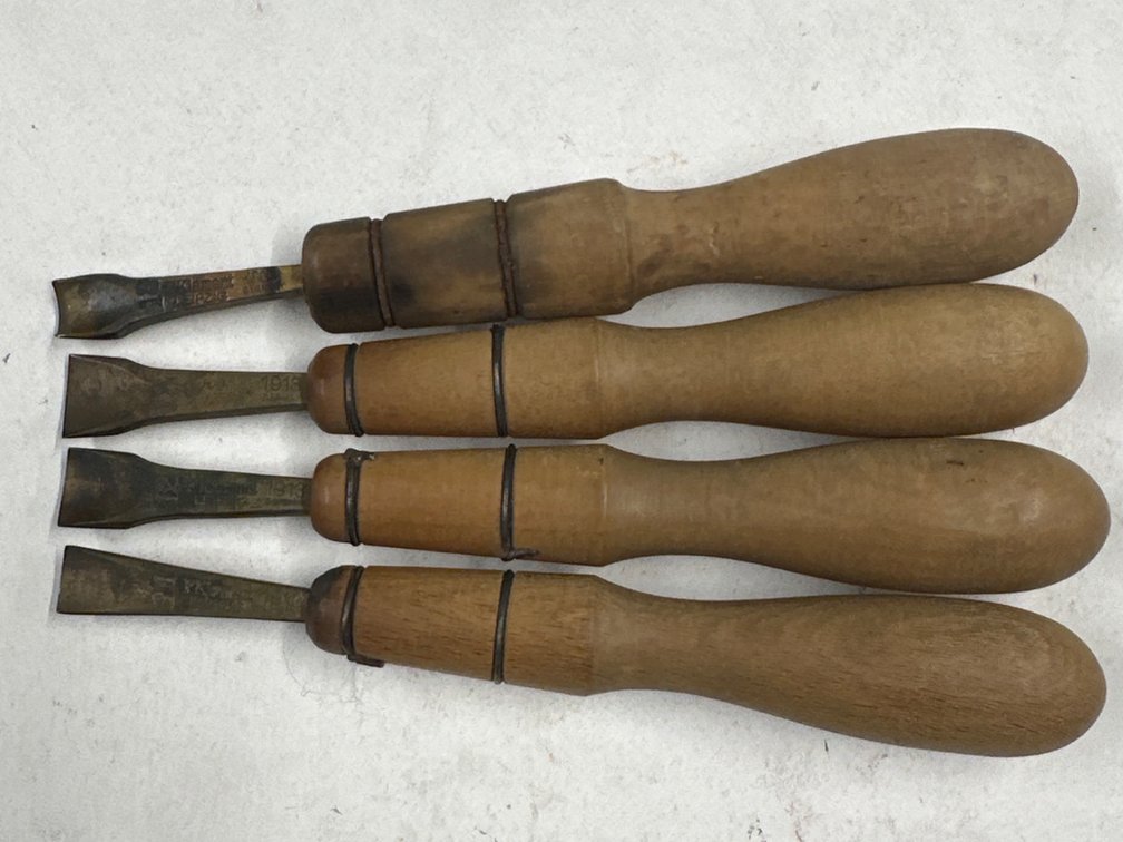 F. Klement Brass Gouges