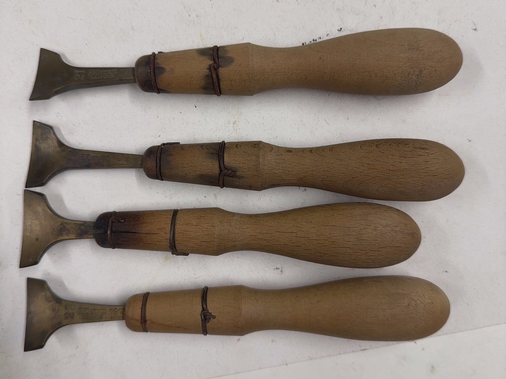 F. Klement Brass Gouges