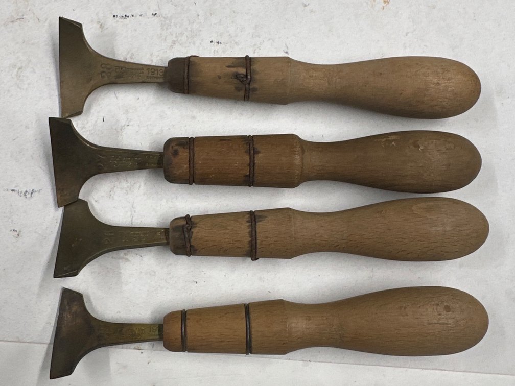 F. Klement Brass Gouges