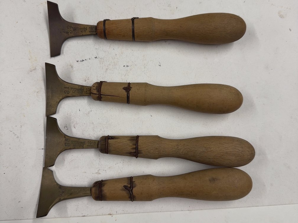 F. Klement Brass Gouges