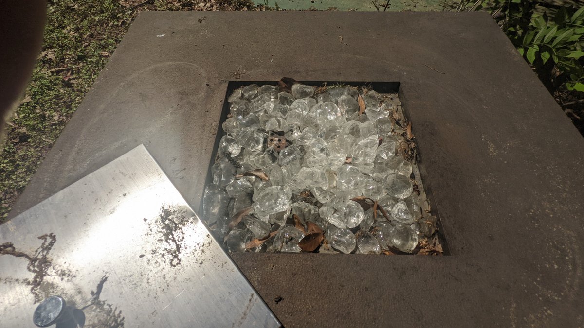 One Metal Outdoor Firepit