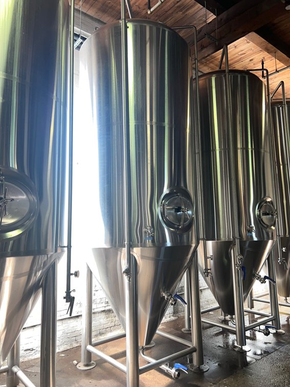 PREMIER STAINLESS - 40 bbl Jacketed Conical Fermentation Vessel