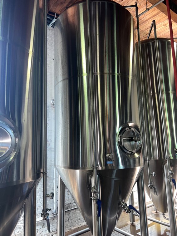 PREMIER STAINLESS - 40 bbl Jacketed Conical Fermentation Vessel