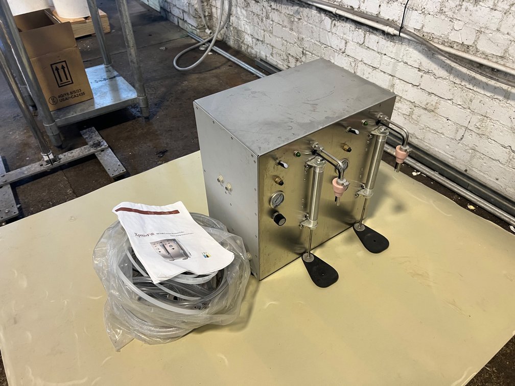 XPRESSFILL - XF2500 - Table Top Two Head Counter Pressure Bottle Filler