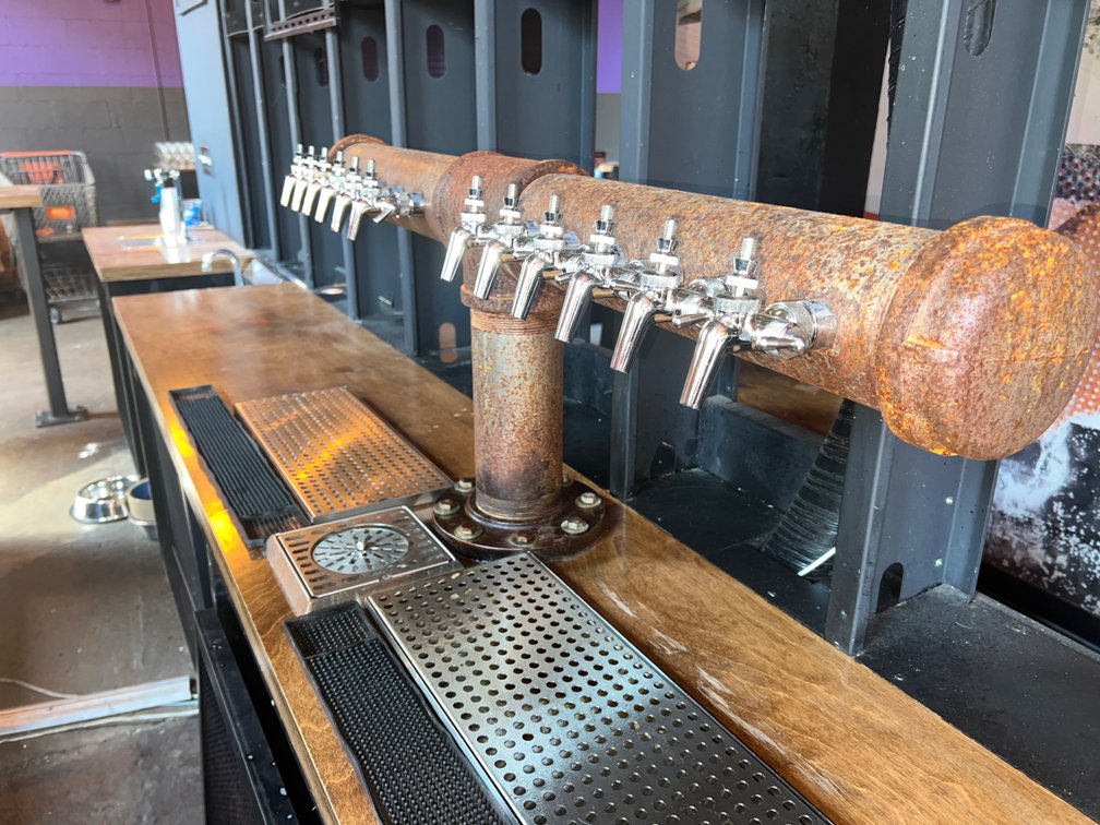 Twelve Tap Long Draw Draft System