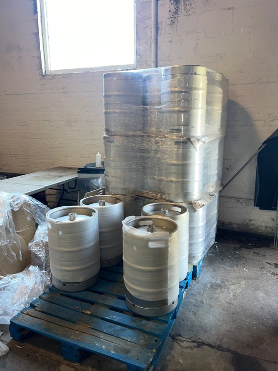 (28) New G4 1/2bbl Kegs
