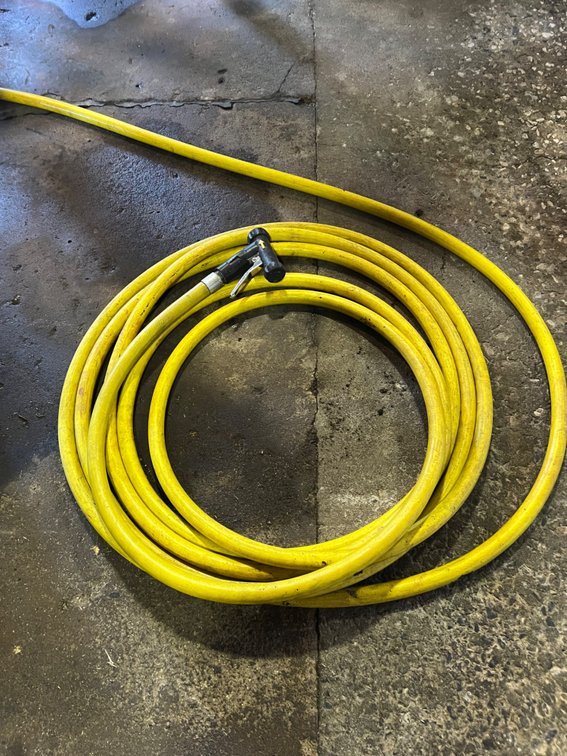 **WITHDRAWN** (2) Washdown Hoses with Nozzles