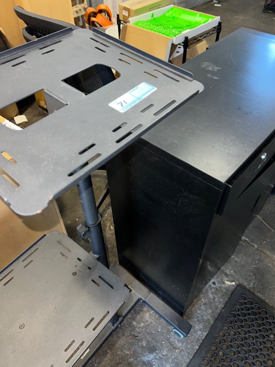Standing Desk, Office Furniture and Contents