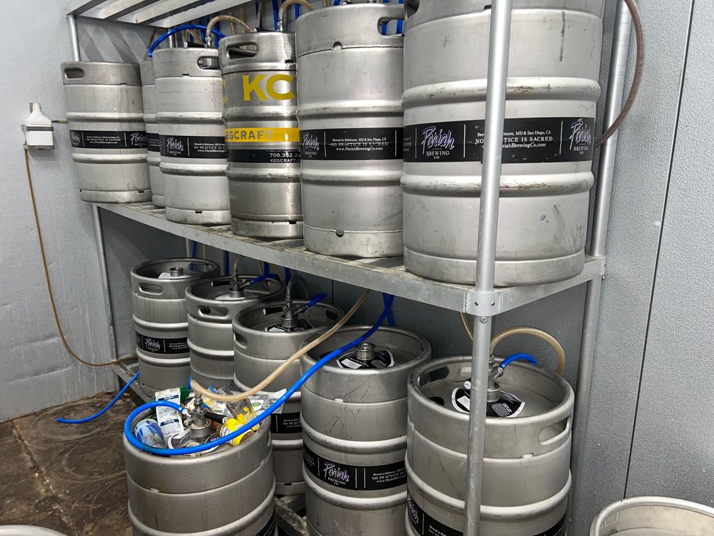 **WITHDRAWN** (5) Used 1/2bbl Kegs