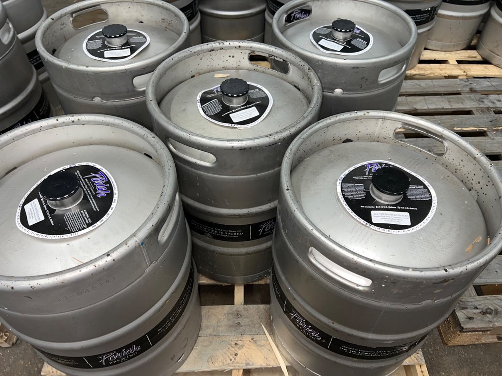 **WITHDRAWN** (5) Used 1/2bbl Kegs