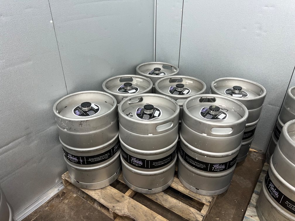 **WITHDRAWN** (7) Used 1/2bbl Kegs 