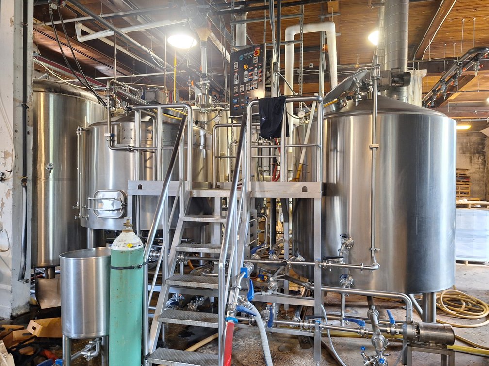 PREMIER STAINLESS - 20 bbl, 2 Vessel, Steam Fired Brewhouse