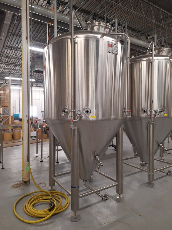ABS - 20bbl Jacketed Conical Unitank FV - 2018