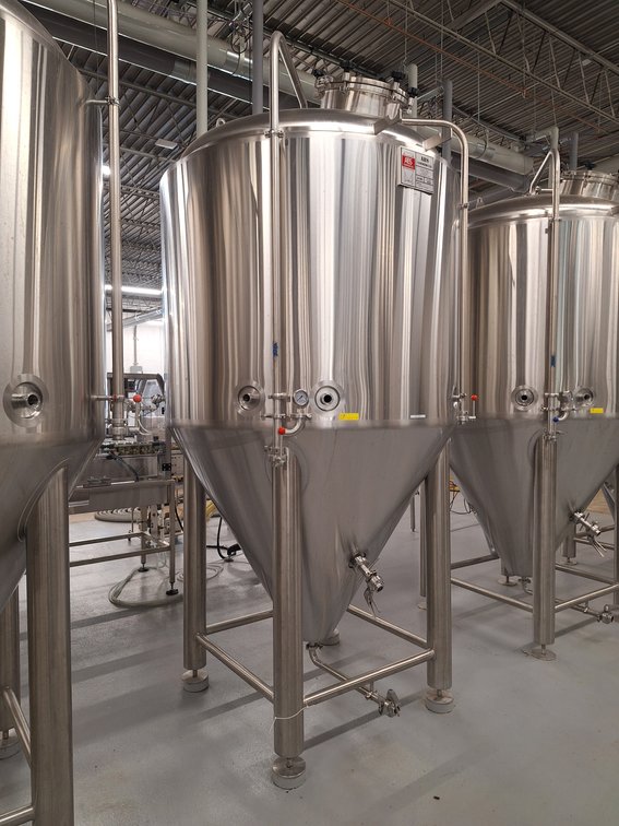 ABS - 20bbl Jacketed Conical Unitank FV - 2018